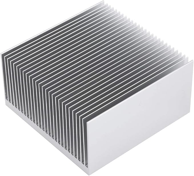 Extra Large Heat Sinks Aluminum 15.75" x2.71" x 1.41" / 400x69x36mm High Power Heatsink Diffusion Cooling Module Cooler 27 Fin Radiator for LED Light Amplifier Transistor Semiconductor PCB