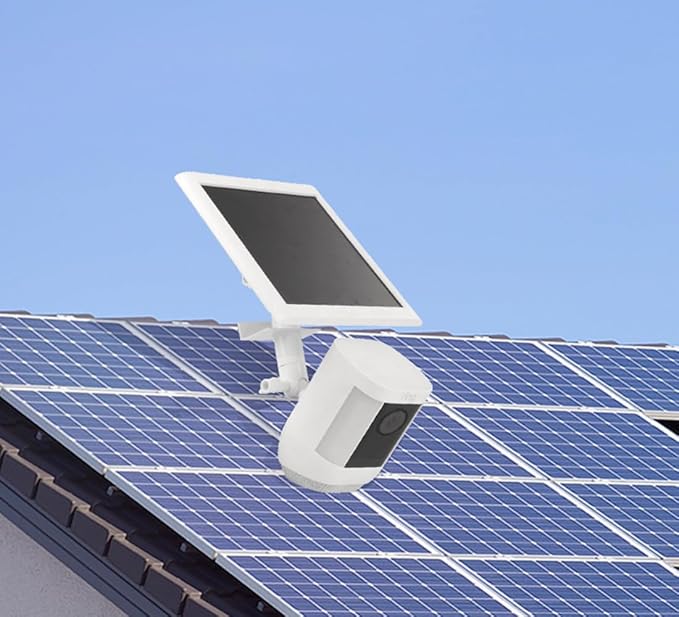 2-in-1 Gutter Mount for Solar Panels and Cameras – Compatible with Spotlight Cam Plus/Pro (Battery), Ring Stick Up Cam/Pro (Battery)