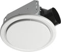 Homewerks 7140-110-G3 Bathroom Fan Ceiling Mount Exhaust Ventilation, Silent 2.0 Sones, 110 CFM, White
