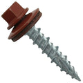 Metal Roofing Screws: (250) 10 x 1 Red Hex Head Sheet Metal Roof Screw. Self Starting Metal to Wood siding Screws. EPDM Washer. Colored Head