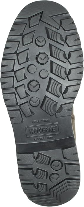 Wolverine Men's Floorhand Waterproof 10in Wellington Dark Brown Work Boot