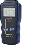 Solar Power Meter Digital Handheld Irradiance Tester for Sunlight Radiation PV Solar Panel Installation Photovoltaic Testing