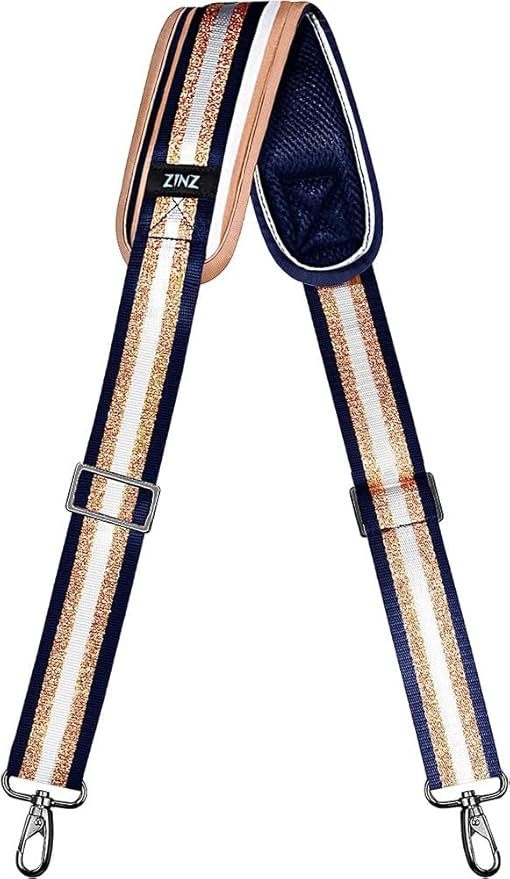 ZINZ Bag Shoulder Strap, Padded Adjustable Shoulder Strap Replacement