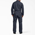 Dickies Men’s Deluxe Long Sleeve Coveralls – 7.5 oz Twill Mechanic Jumpsuit with Zipper Front Industrial Uniform Fit
