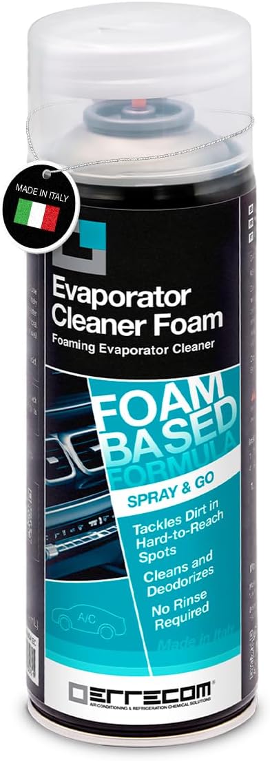 ERRECOM Evaporator Cleaner Foam, Air Conditioner Foam Cleaner, 13.6 fl oz (400 mL) Aerosol Can