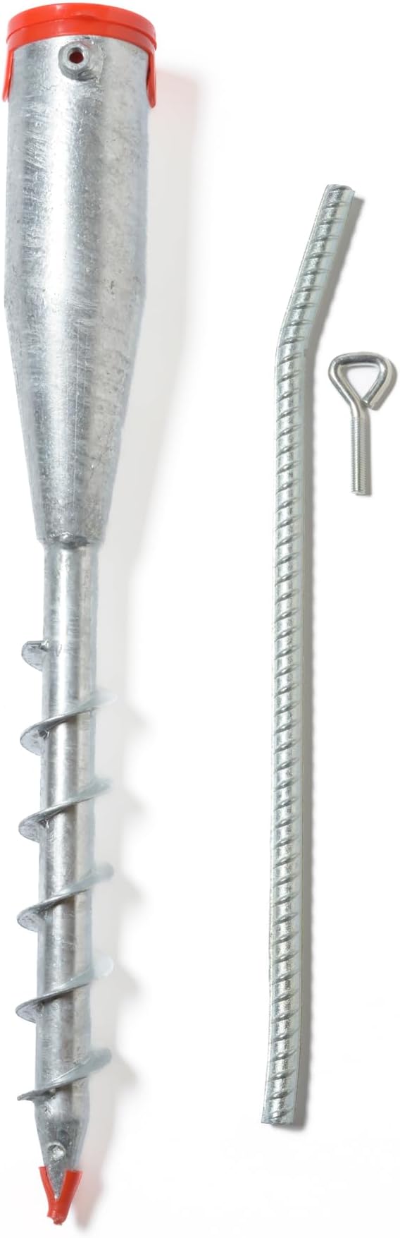 American Ground Screw Model 1 with Cap - Quick and Easy Pole Mounting System