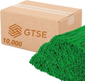 GTSE 12 Inch Green Zip Ties, 10,000 Bulk Pack, 50lb Strength, UV Resistant Long Nylon Cable Ties, Self-Locking 12" Tie Wraps