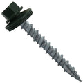 Metal ROOFING SCREWS: (250) 10 x 1-1/2" Hartford Green Hex Head Sheet Metal Roof Screw. Self starting metal to wood siding screws. EPDM washer. Colored head