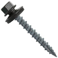 Metal ROOFING SCREWS: (250) 10 x 1-1/2" Dark Bronze Hex Head Sheet Metal Roof Screw. Self starting metal to wood siding screws. EPDM washer. Colored head
