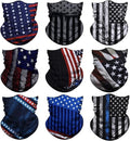 Venswell Neck Gaiter Face Mask Men Women,Seamless Bandana Rave Face Cover Scarf Mask,Balaclava,Headband, Head Wrap,Headwear