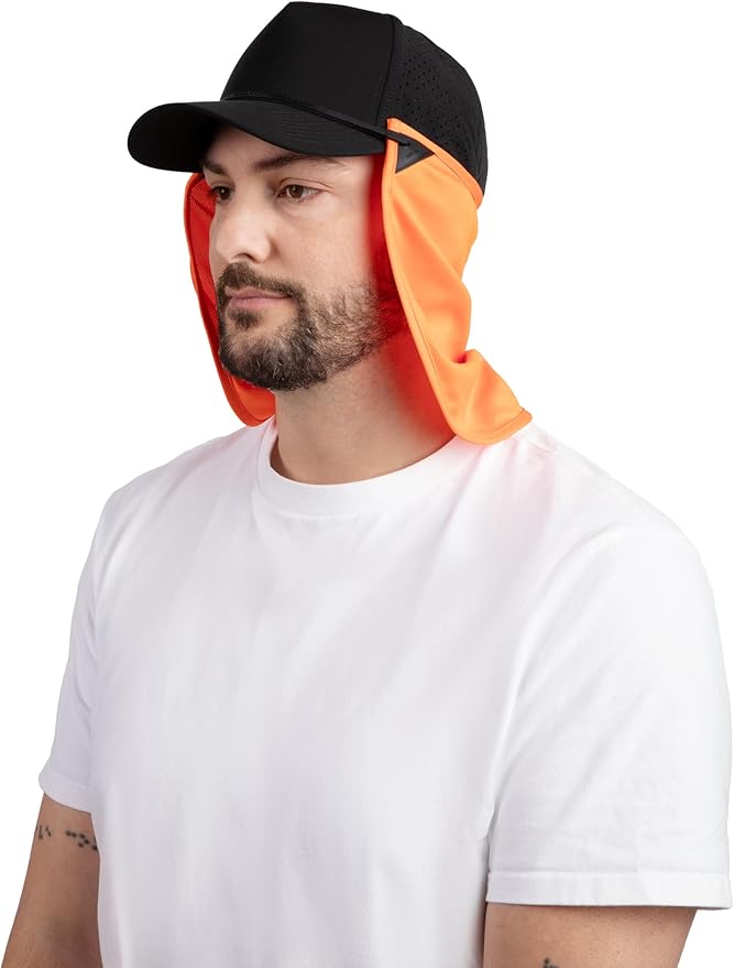CoolNES - UV Sun Protection Neck Drape Adjustable Multifunctional 2 in 1 Face Covering for Outdoor Fishing - Unisex