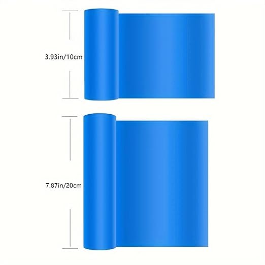 Heavy Duty Industrial roof Waterproof Tape, Suitable for Metal Surfaces, Corrugated Roofs, and Iron Plates - Durable, high-Grade sealant, Industrial roof Maintenance (Blue, 7.874in*196.85in)