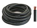 WNI 4 Gauge 50 Feet Black 4 AWG Ultra Flexible Welding Battery Copper Cable Wire - Made in The USA - Car, Inverter, RV, Solar