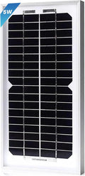 5W-Solar-Battery-Trickle-Charger-Maintainer 12V-Solar-Panel -Charger Waterproof Small Solar Panels for Car, Automotive, Motorcycle, Boat, Marine, RV,Trailer, Truck, etc.