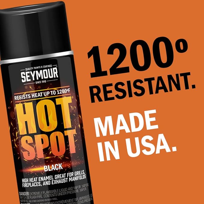 Seymour 16-1202 Hot Spot High Temperature Paints, White
