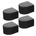 Cabilock 4Pcs Ladder Top Covers Non Slip Caps for Extension Ladders Safety Enhancer Fall Prevention Stabilizers Lightweight Easy to Install Ladder Accessories