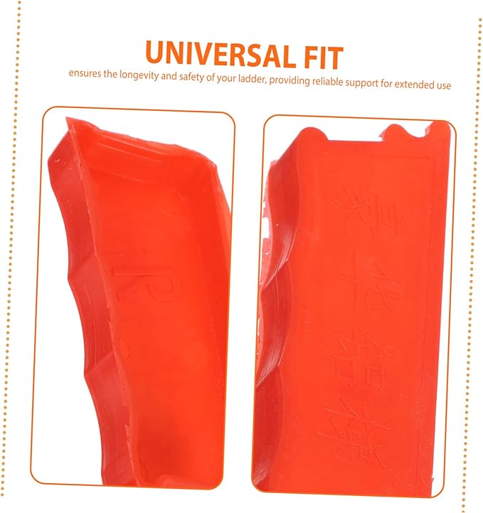 Ladder Feet Safety Pads Nonslip Ladder Topper Caps Protective Covers for Compatibility and Stability Easy to Install Aesthetic Appeal