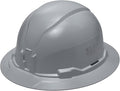 Klein Tools Hard Hat, Non-Vented Full Brim Style, Padded, Self-Wicking Odor-Resistant Sweatband, Tested up to 20kV