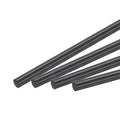 MECCANIXITY Carbon Fiber Rod, 7mm x 100mm Carbon Rod Bar for RC Plane DIY Craft Kite Wing Tube Quadcopter Arm Repair Pack of 4
