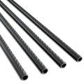 4pcs Carbon Fiber Tube 10x8x500mm,6~50mm Available, 3K roll Wrapped Twill Matte Finish.
