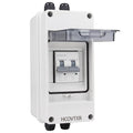 63 Amp PV Disconnect Switch,DC Isolator Switch 1000V for Solar Power,RV Breaker Box with Miniature Circuit Breaker