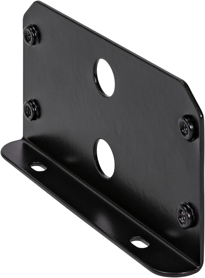 LAMPHUS Dual Stacked L-Shaped Mounting Bracket PlanarFlash Lighthead [Rust Resistant] [Powder Coated] [Compact] - Fits up to 2 PlanarFlashes - Perfect for Pickup Trucks, ATVs, and Cars
