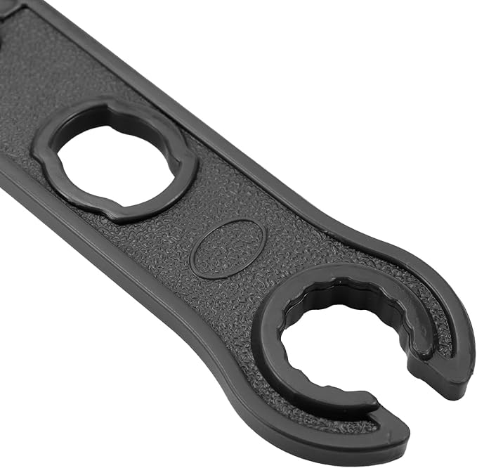 Wealrit 4 Pairs MC4 Solar Connector Tools Solar Spanner Wrenches Solar Disconnecting Tools Crimping Tools(Black)