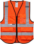 Salzmann Mesh Multi-Pocket Working Vest - Reflective Vest - Made with 3M Reflective Material