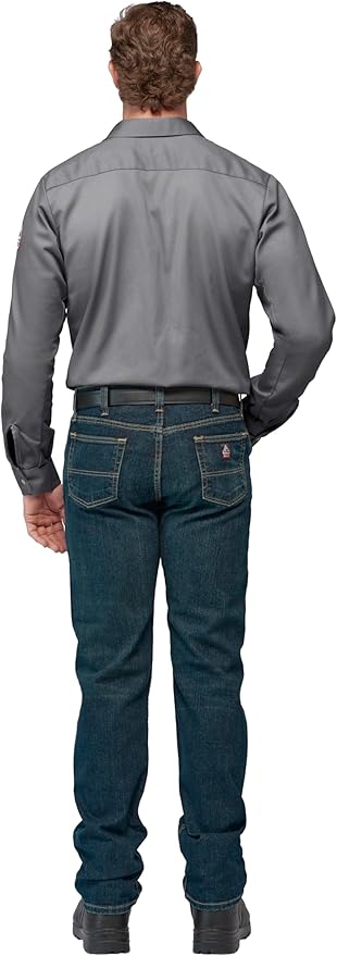 Bulwark FR Unisex Adult Flame Resistant Cotton Work Shirt