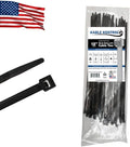Kable Kontrol Made in USA Cable Zip Ties, 50 Pcs 18 Inch Black, 120 Lbs Tensile Strength, Self-locking UV Resistant Plastic Nylon Wire Ties, for Indoor or Outdoor Use