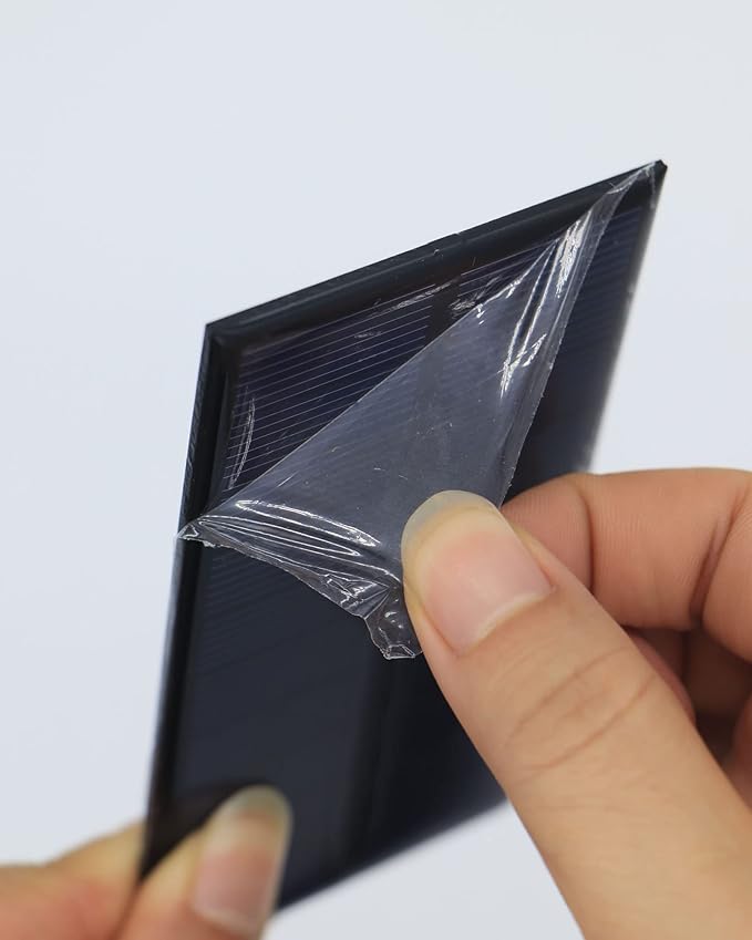 5V Micro Solar Panels, 10PCS 5V 200MA Solar Cells Kit Polycrystalline Solar Panels 110mmx60mm / 4.33''x 2.36''