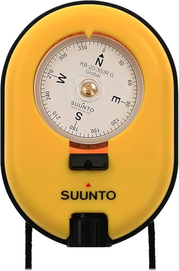 SUUNTO KB-20 Compass: Floating, Light-Weight Hand-Bearing Compass