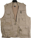 Humvee Utility Vest with 21 Pockets -Travel, Safari, Hunting, Camping, 100% Cotton, Tactical Jacket for Men & Women