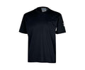 Oberon FR Arc Rated Safety Shirt For Men - Flame Resistant Cotton T-shirt - 11 Cal - Chest Pocket - Navy Blue, Gray