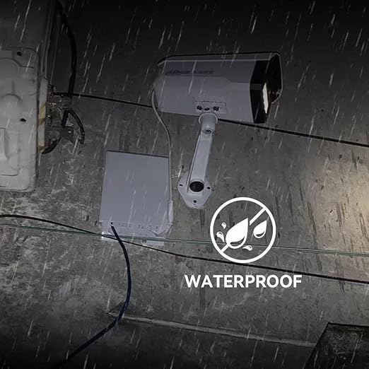 Electrical Junction Box IP65 Dustproof Waterproof ABS Plastic Project Enclosure for Electronics (100x100x70)