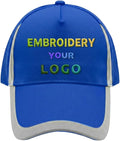 YOWESHOP Reflective Safety Baseball Cap Customize Logo with Removable PE Shell Hi-Vis Safety Work Hat