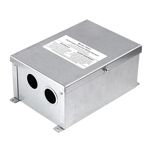 RV Automatic Transfer Switch 50 Amp,240 VAC,70A Neutral Rating,120/240 Volt