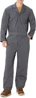 Amazon Basics Men's Men's Long Sleeve Workwear Coveralls