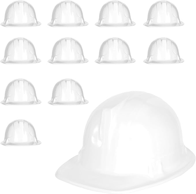 Windy City Novelties 12-Pack Construction Hats - Versatile Party Favors & Costume Accessories Kids Parties & Costume Props