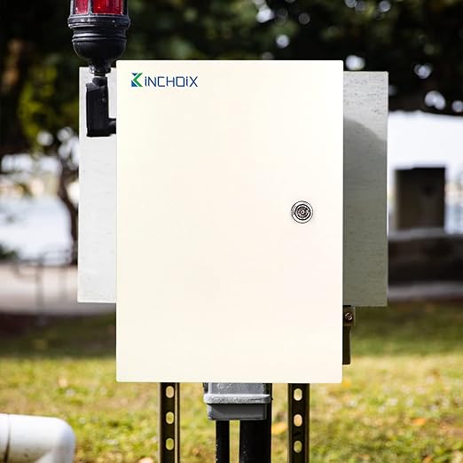 Outdoor Electrical Box 12 x 10 x 6'' NEMA 4X Enclosure Waterproof Steel Box Electrical Lockable Junction Box Outdoor Electrical Enclosure