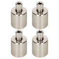 1/16 Inch Cable Clamps, 1/16" M3 304 Stainless Steel Wire Rope Cable Clip Clamp, Reusable One Way Wire Rope Clips for 1.5mm-2.0mm Cable for Holiday Decorations for Outdoors/Indoors- 4 PCS