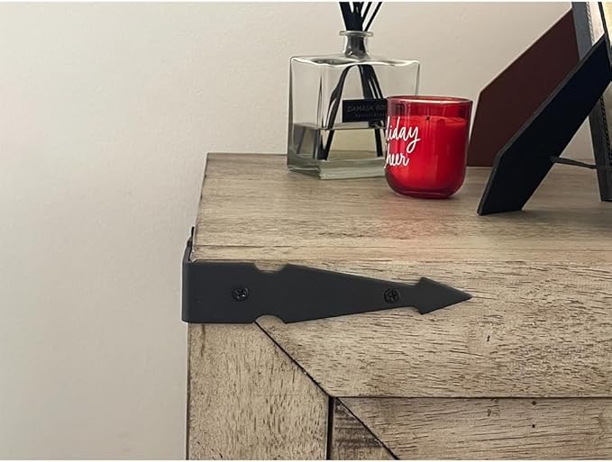 6inch Furniture Metal Corner Decorative Vintage Cabinet Corner Guards Protectors Right Angle Box Photo Frame Edge Cover Accessories Antique Decoration 4 Pack