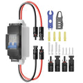 Solar Panel Disconnect Switch, cnaodun 32Amp DC 1000V Miniature Circuit Breaker PV Disconnect Switch Breaker Box with IP65 Waterproof UV-Proof Box