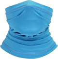 UV Protection Cooling Neck Gaiter Face Mask Scarf for Men - Windproof Neck Cover Bandana Neck Warmer Mask