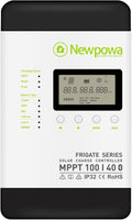 Newpowa 40A MPPT Solar Charge Controller, 12V/24V DC Input, Max Input Power 520/1040W