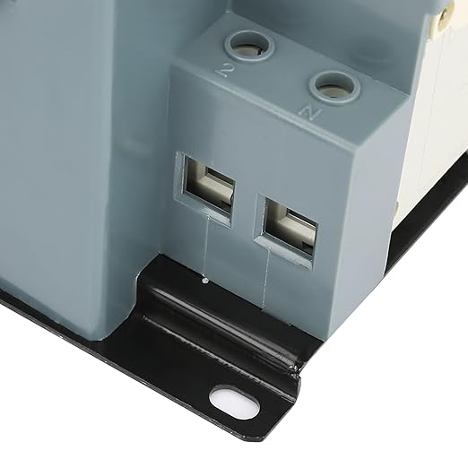 AC230V 63A 2P Dual Power Automatic Transfer Switch,50Hz/60HzGenerator Changeover Switch, Automatic/Manual Switching Modes Ez Generator Switch with Safety Protection