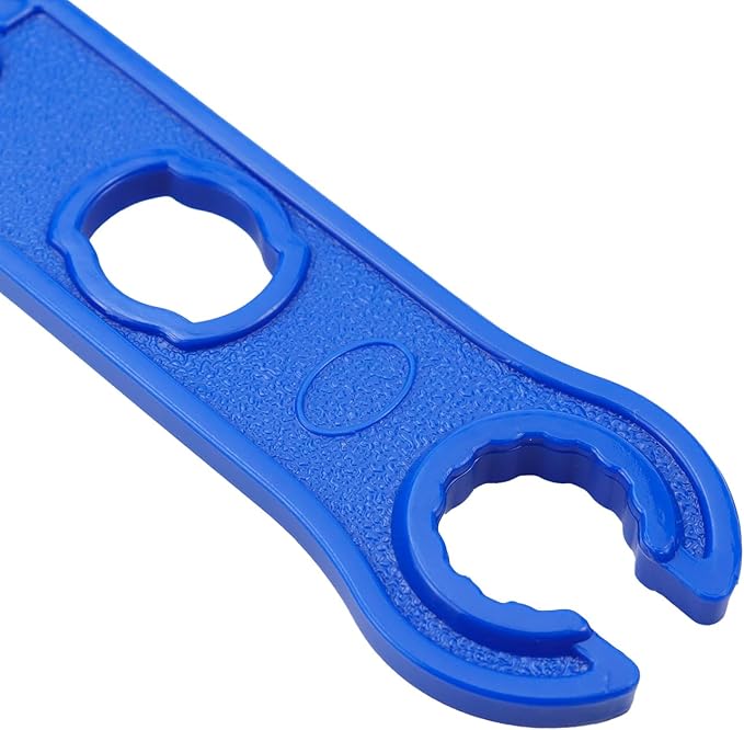 Wealrit 4 Pairs MC4 Solar Connector Tools Solar Spanner Wrenches Solar Disconnecting Tools Crimping Tools(Blue)