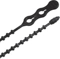 Gardner Bender 46-8BEADBK Beaded Cable Tie Wrap, 8 inch, 70 lb, Reusable, Adjustable Wire and Cord Management, 40 Pk, UV Resistant Black
