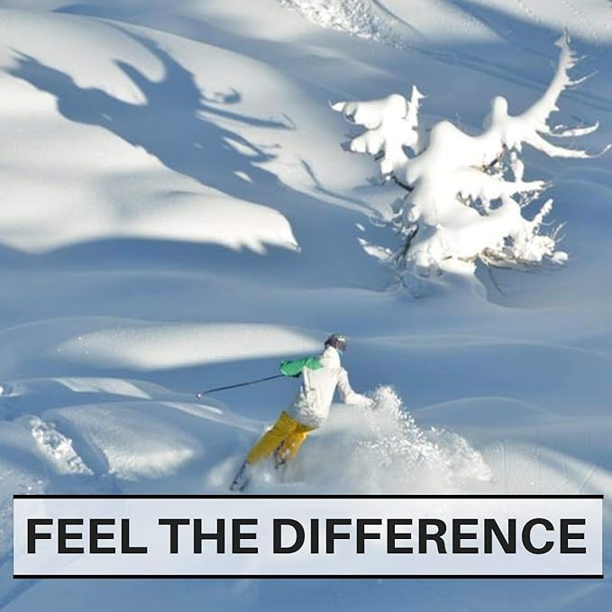 Zipline Lollipop 14.0 Graphite Carbon Composite Ski Poles – Lightweight, Durable, All-Mountain – Ergonomic Grip, Vibration Dampening, Ideal for Groomers and Freestyle. Choice of Skiers