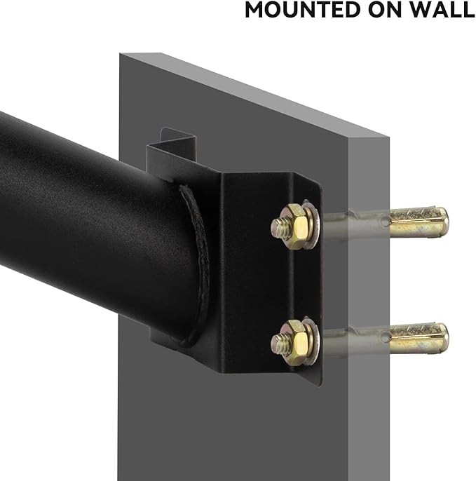 Mounting Brackets Extension Arm for Solar Street Light, Light Fixture Bracket Pole for Wall, Fence, Tree, Yard, Barn